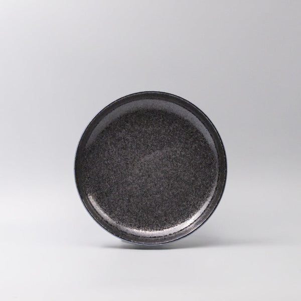 Plate High Rim 22Cm Midnight Pearl Glaze Plates