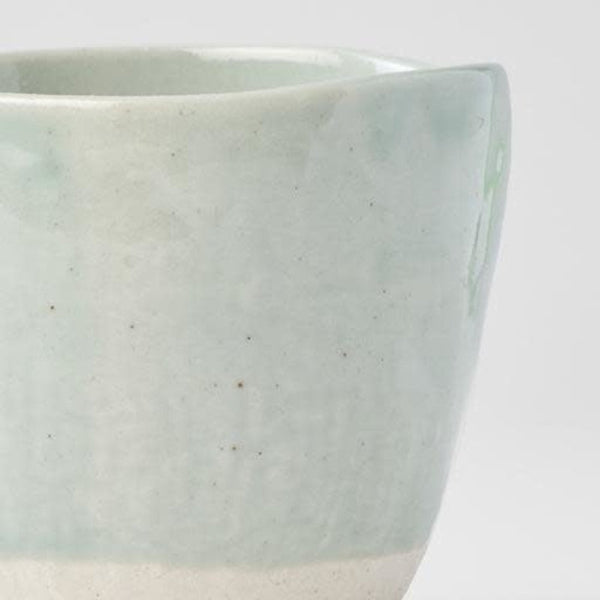 Lopsided Mug 200Ml Tomei Blue Glaze Mugs