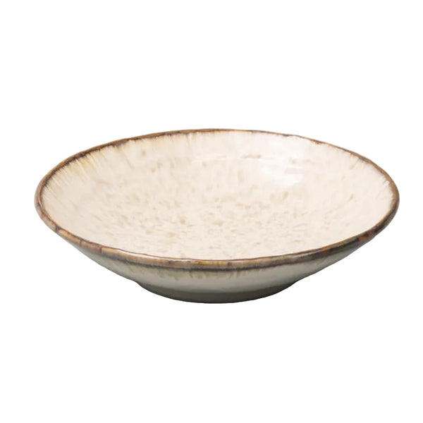 Pasta Bowl 24Cm Ivory Pearl Glaze Bowls