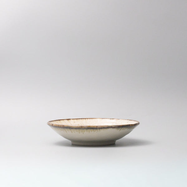Pasta Bowl 24Cm Ivory Pearl Glaze Bowls