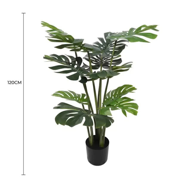 Split Philodendron Monstera Deliciosa (Split Leaf) 120Cm Artificial Plants