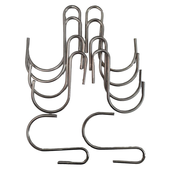 Stainless Steel Hanging Hooks 9Cm X 7Cm 50 Pieces Hooks & Hangers