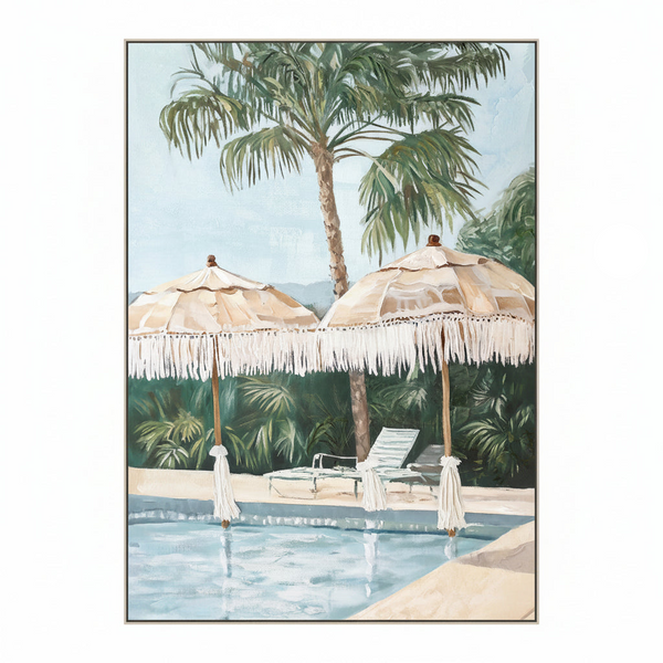 Summer Fun Framed Artwork 120Cm Wall Art