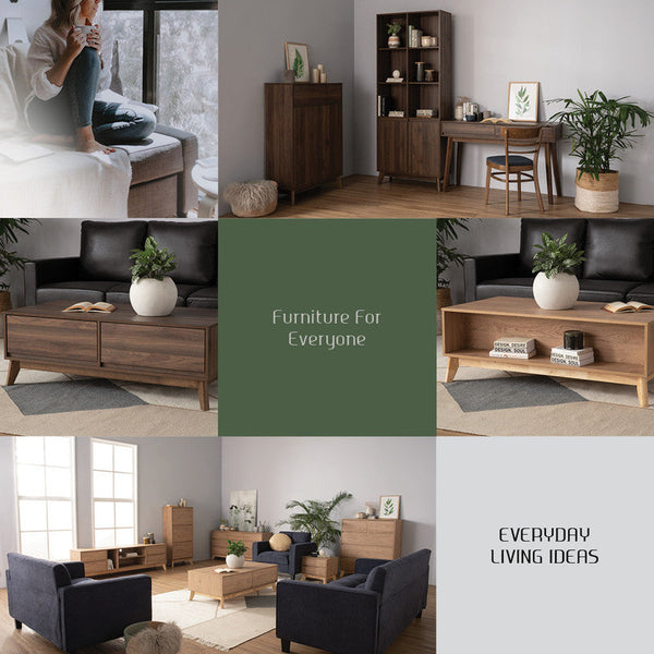 Hirado Coffee Table Cocoa Coffee Tables