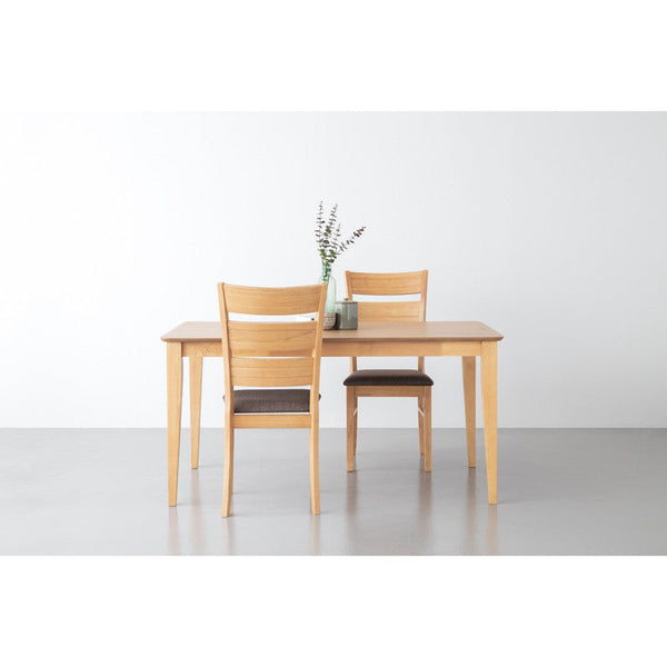 Allergo Dining Table 150Cm Timber Dining Table Natural Dining Tables