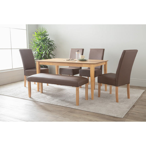Allergo Dining Table 150Cm Timber Dining Table Natural Dining Tables