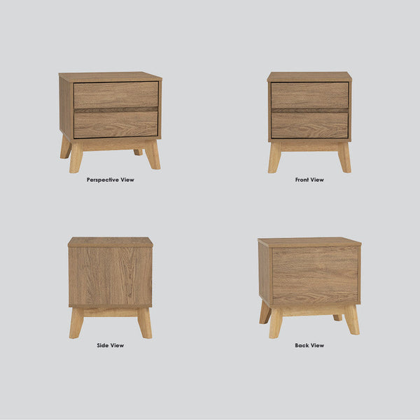 Bedside Tables Nuhome Hirado Bedside Table Natural