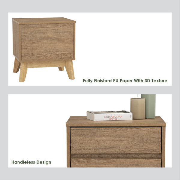 Bedside Tables Nuhome Hirado Bedside Table Natural