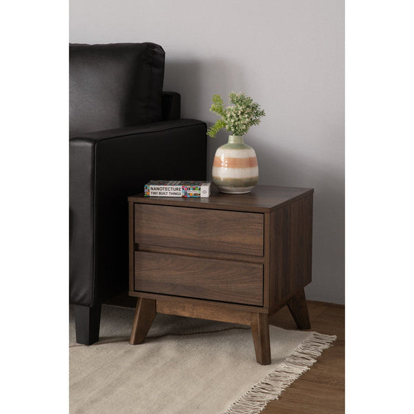 Bedside Tables Nuhome Hirado Bedside Table Cocoa