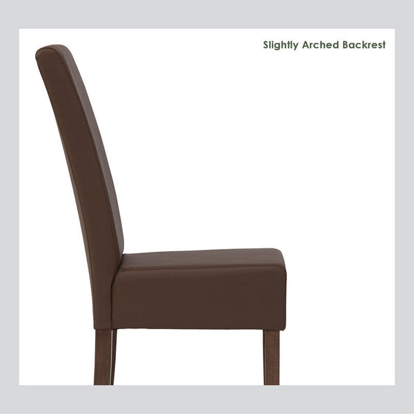 Mesi Dining Chair X2 Natural Colour Legs Blue Colour Challis Fabric Upholstery Dining Chairs