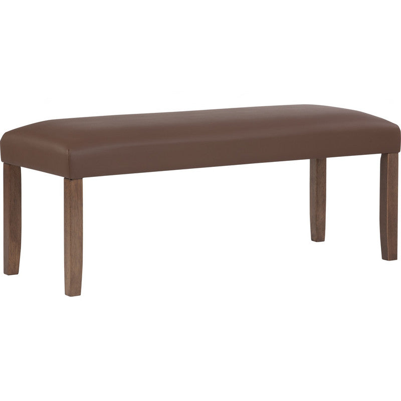 Mesi Bench Ottoman Cocoa Ottomans Footstools & Poufs