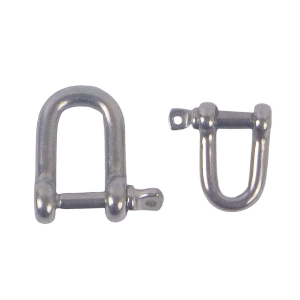 Swimerz Stainless Steel D Shackles Size 2 10 Pack Other Terminal Tackle