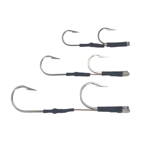 Swimerz Jigging & Trolling Inline Double 10/0 Qty 3 Hooks