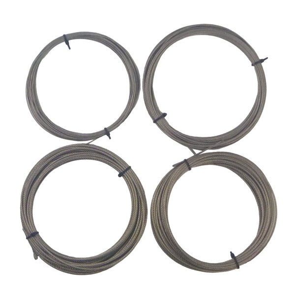Swimerz 49 Strand Stainless Steel Trace Wire 180Lb 30Ft Line Tools & Accessories