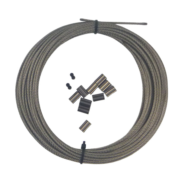 Swimerz 49 Strand Stainless Steel Trace Wire 180Lb 30Ft Line Tools & Accessories