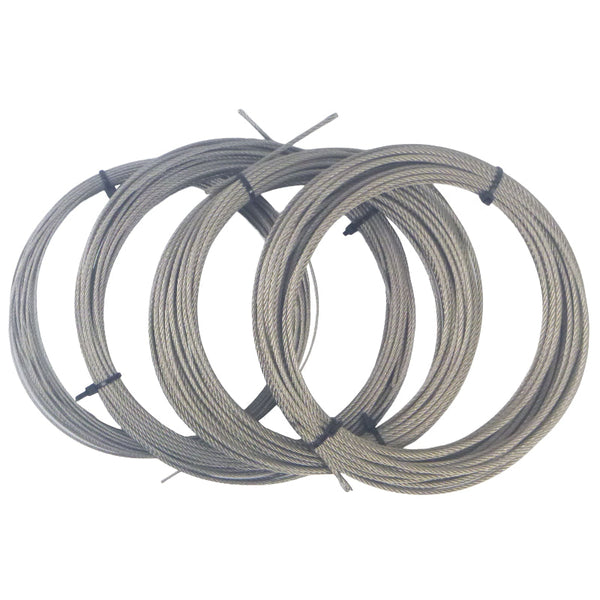 Swimerz 49 Strand Stainless Steel Trace Wire 180Lb 30Ft Line Tools & Accessories