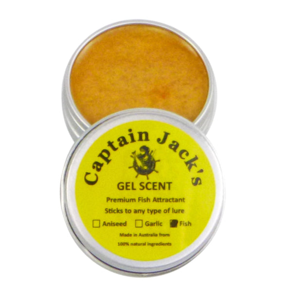 Captain Jack's Gel Scent Fish 15 Gm Tin Baits & Lures