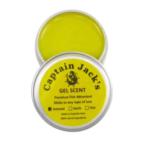 Captain Jack's Gel Scent Aniseed 15 Gm Tin Baits & Lures