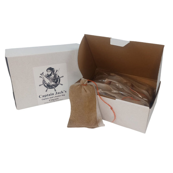 Captain Jack's Berley Soaker Bags 6 Pack Baits & Lures