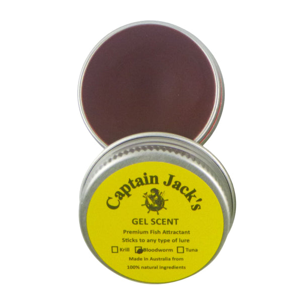 Captain Jack's Gel Scent Fish 15 Gm Tin Baits & Lures