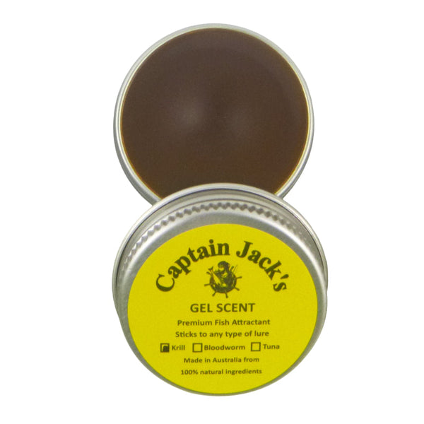 Captain Jack's Gel Scent Fish 15 Gm Tin Baits & Lures