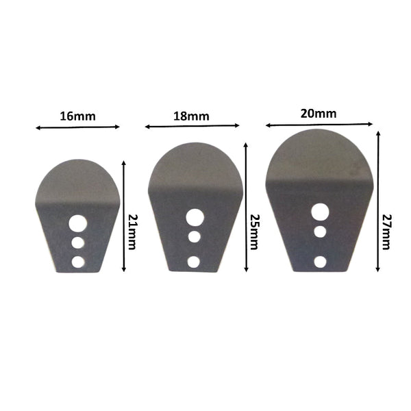 Artizan Swim Jig Blade 25Mm X 18Mm Medium 10 Pack Baits & Lures