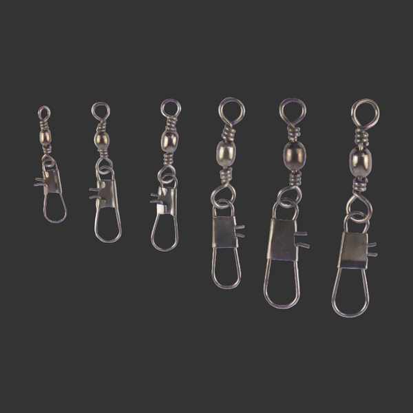 Swimerz Barrel Swivel W Interlock Snap Size 3 15 Pack Swivels & Snaps