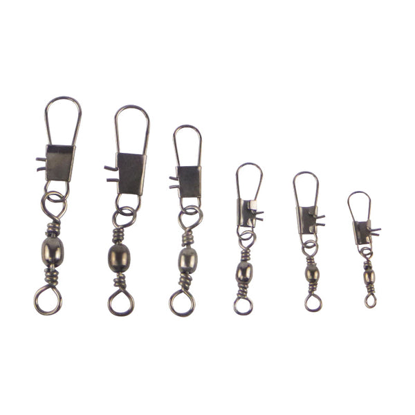 Swimerz Barrel Swivel W Interlock Snap Size 3 15 Pack Swivels & Snaps