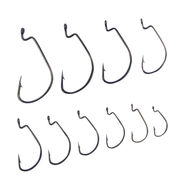 Swimerz 2/0 Wide Gape Worm Hook 15 Pack Hooks