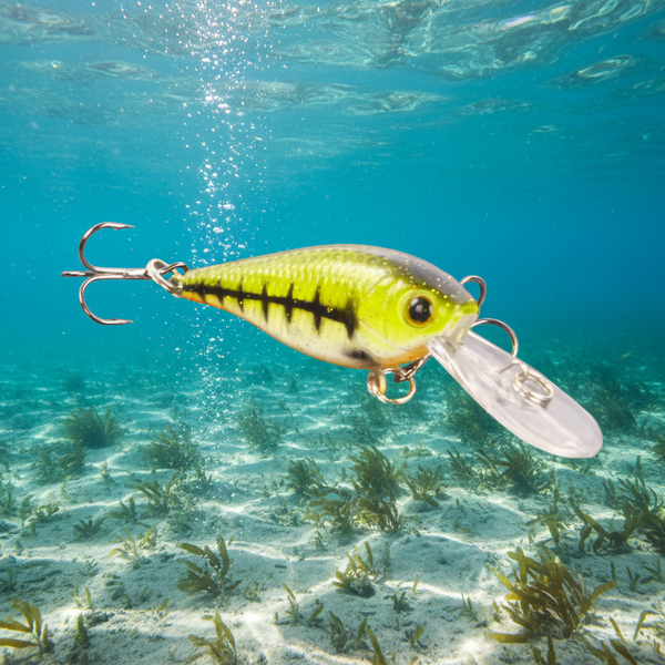 Finesse 'Madbass' Herringbone 85Mm Deep Diving Crankbait Baits & Lures