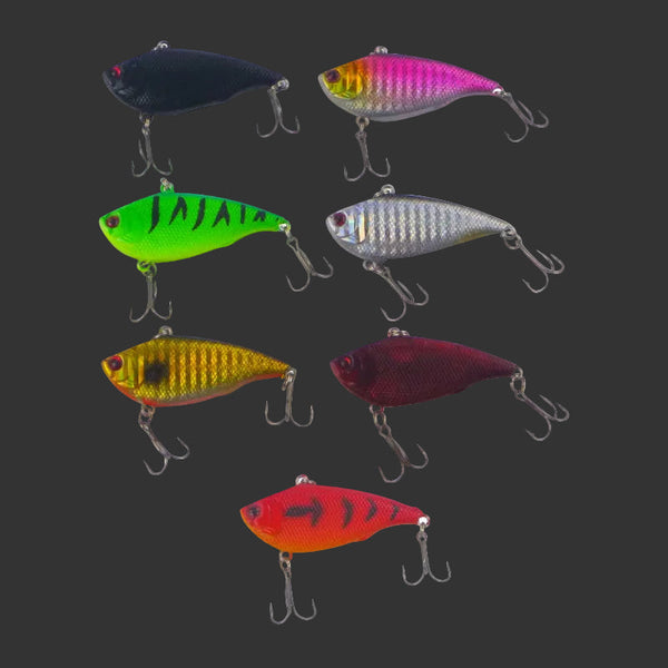 Finesse 'Excaliber' Lipless Crankbait 55Mm Carbon Baits & Lures