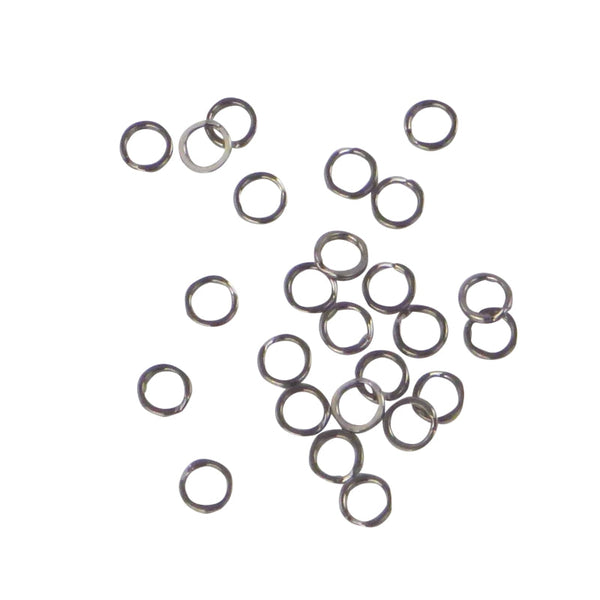 Swimerz 7Mm Split Ring Stainless Steel 25 Pack Other Terminal Tackle