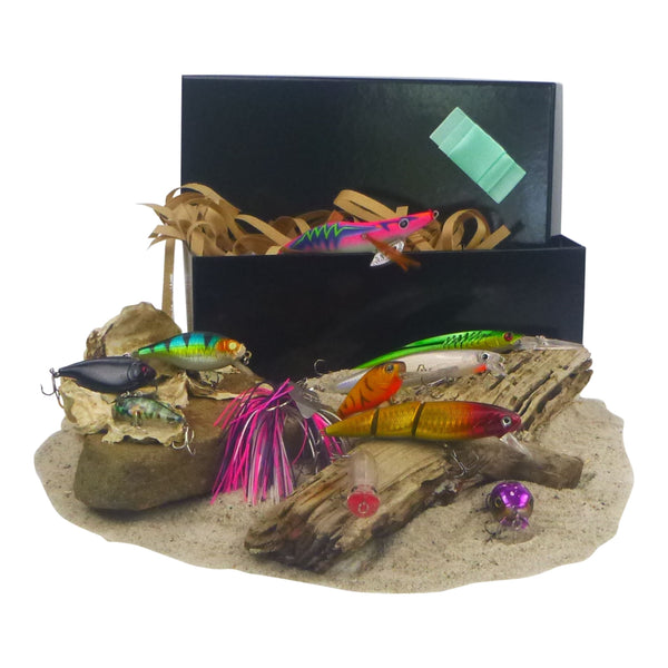 Big Black Box Of Lures Baits & Lures