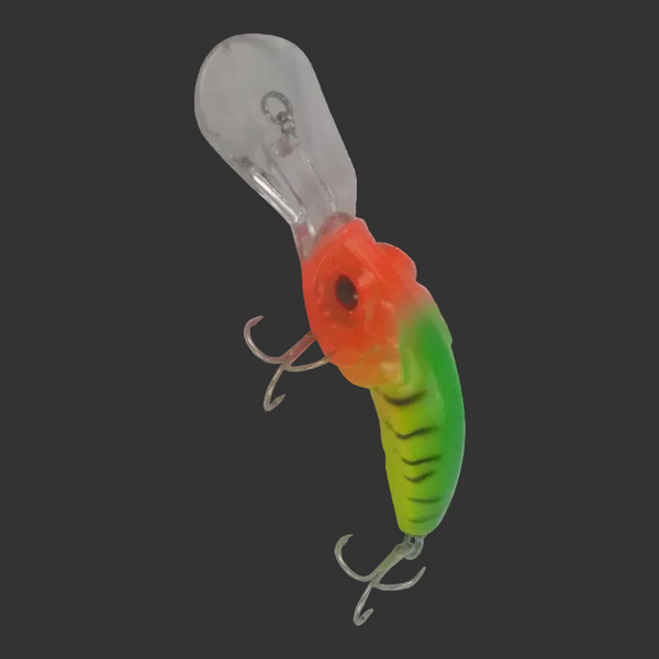 Finesse Leapfrog Deep Diver 100Mm Hi Vis Baits & Lures