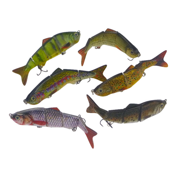 Finesse Naturals 4 Segment Swimbait 110Mm Carp Baits & Lures