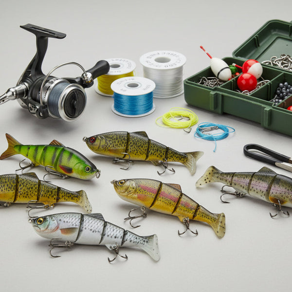 Finesse Naturals 4 Segment Swimbait 110Mm Mullet Baits & Lures