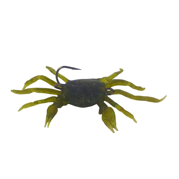 Swimerz Soft Crabs Mud 3 Pack Baits & Lures