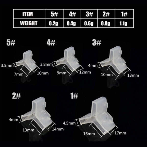 Rig Ezy Green Treble Cover Size #4 20 Pack Swivels & Snaps