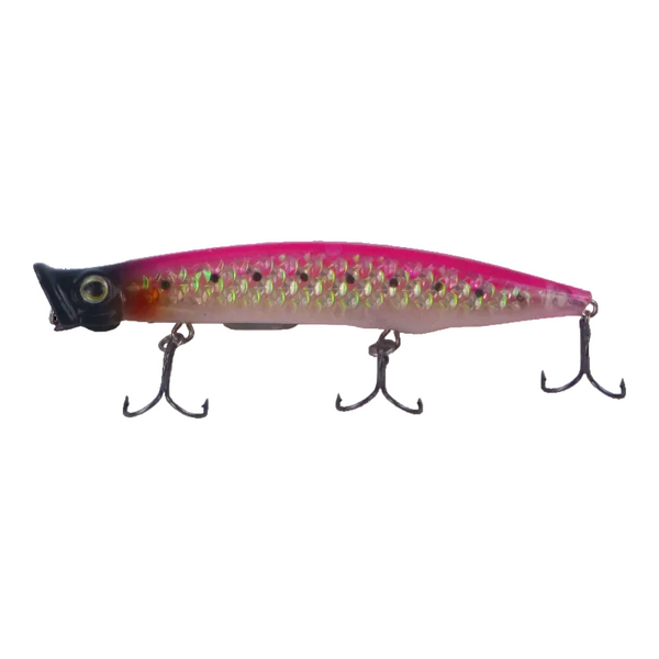 Toppu Mizzu Cupface Popper 110Mm Hot Pink Hex Baits & Lures