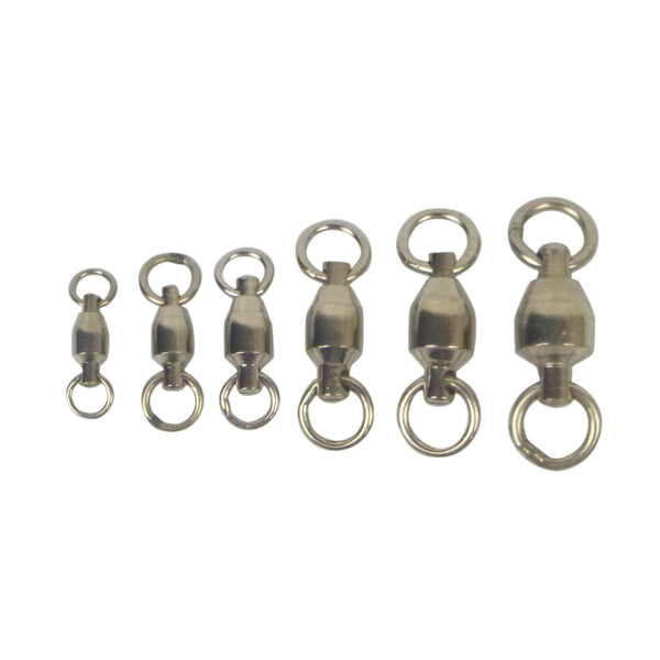 Swimerz Heavy Duty Ball Bearing Swivels Size 3 20 Pack Swivels & Snaps