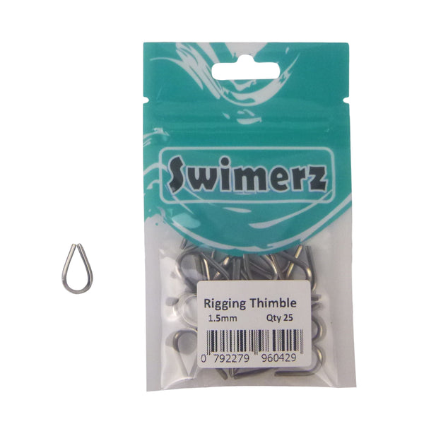 Swimerz Rigging Thimbles 1.5Mm Qty 25 Other Tackle & Accessories