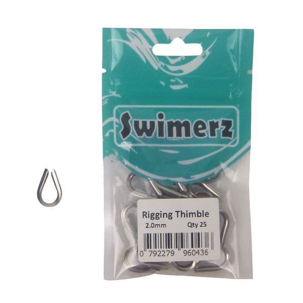 Swimerz Rigging Thimbles 2.0Mm Qty 25 Baits & Lures