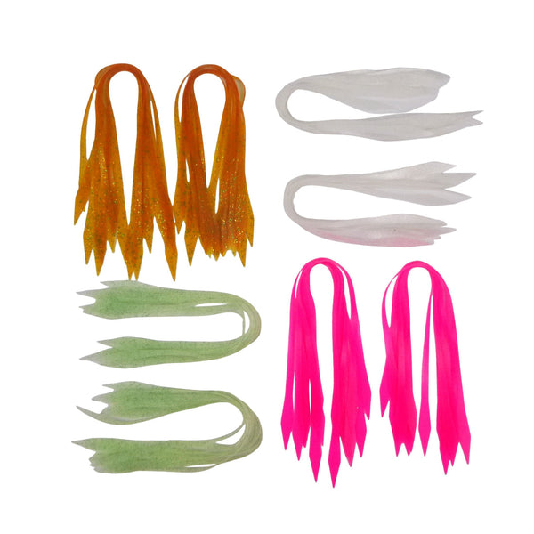Artizan Silicon Lure Tails Pearl Pack Of 20 Baits & Lures