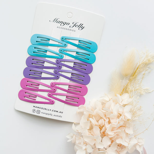 Essential Snap Hair Clips Magic 12 Pieces Hair Accessories