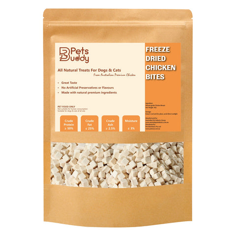 Freeze Dried Treat Chicken Breast 1Kg Treat Bags