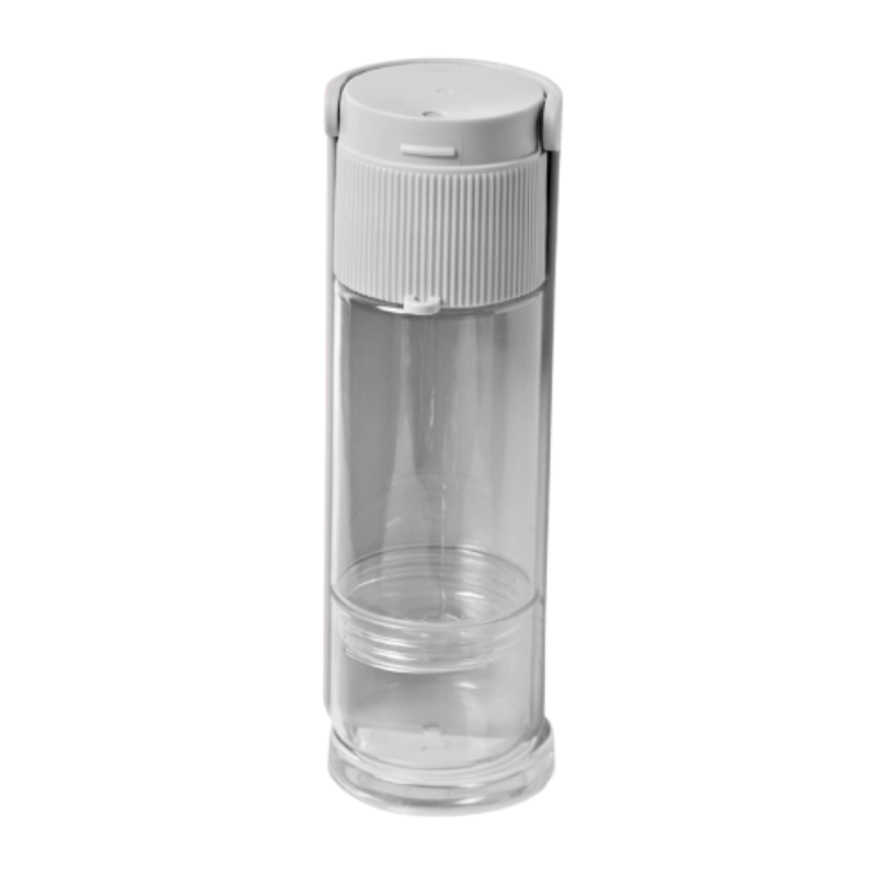 Travel Bottles & Containers House Of Pets Delight 12X Ribbed Portable Bottle In White