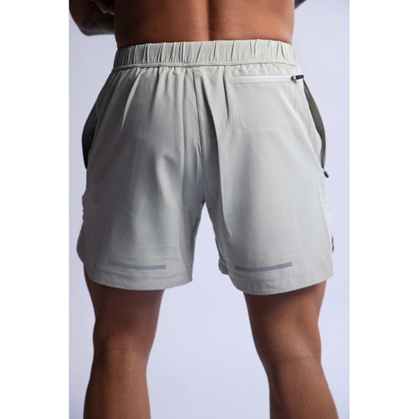 Hard Hitters Men's Pro Tech Performance Shorts Sage Large Men's Shorts