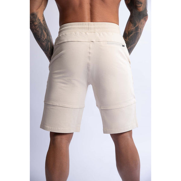 Hard Hitters Slim Fit Terry Shorts Beige Men's Shorts
