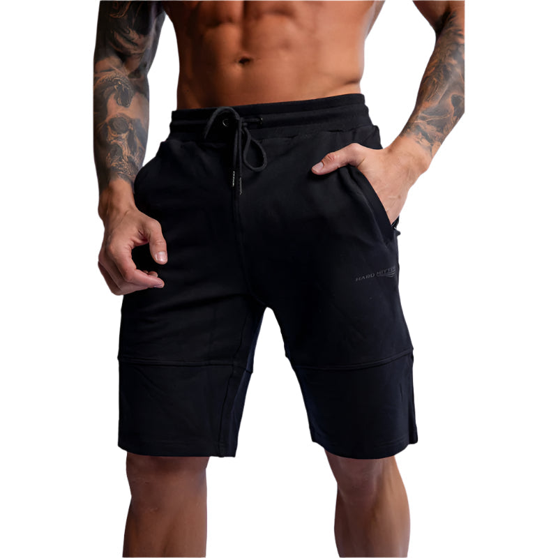 Hard Hitters Slim Fit Terry Shorts Black Men's Shorts