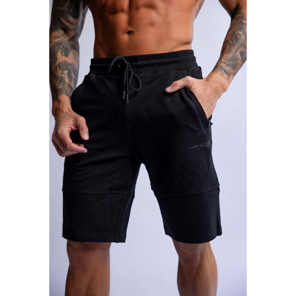 Hard Hitters Slim Fit Terry Shorts Black Men's Shorts